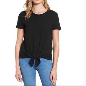 Madewell tie front top